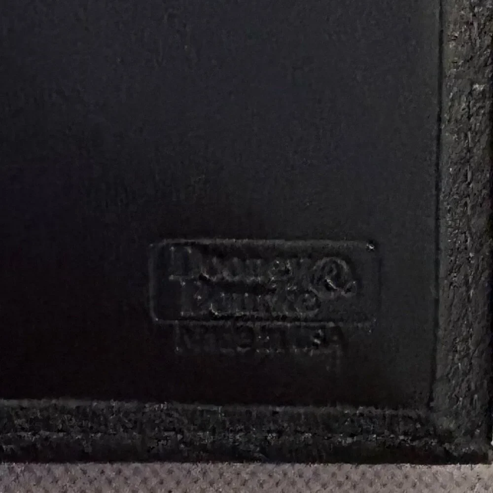 NWOT Dooney & Bourke Trifold Wallet Black Leather $117.00 Made in USA